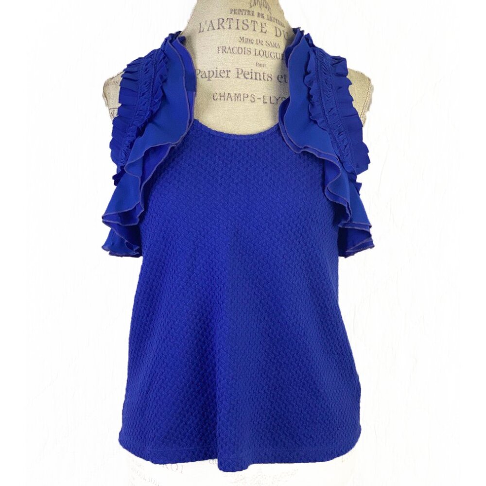 Anthropologie Clemente Textured Blouse By Deletta